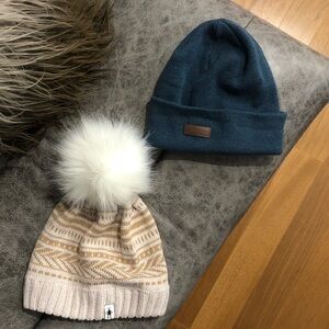 Kids' Beanie Set - One smart wool, and one words. Both excellent Brandt!